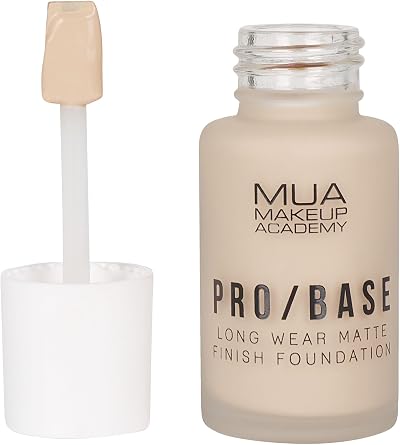 MUA Pro/Base Matte Foundation Shade 110 Full Coverage Long Wear