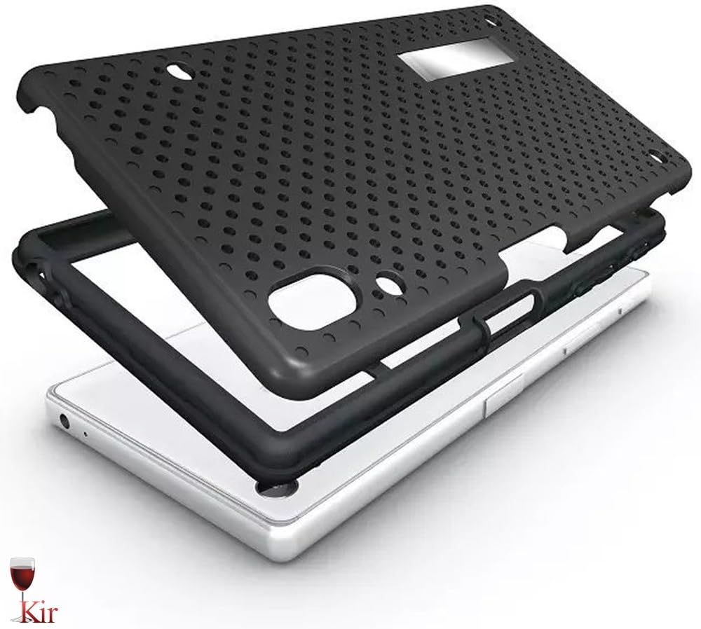 Amazon Co Jp Kir スマホケース Xperia Z5 専用 放熱 通気性抜群 スマホ ブラック 耐衝撃 Xperia Z5 Premium専用 家電 カメラ