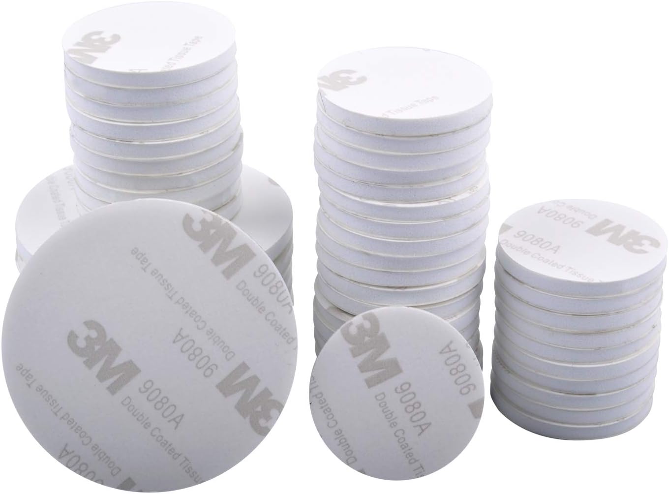 Double Sided Sticky Pads Self Adhesive 30mm Mounting Discs For Crafts - 100 Pads