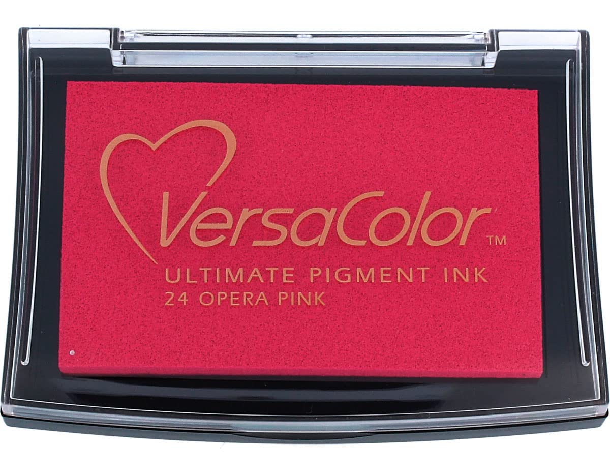 Tsukineko VC024 Versacolor Pigment Ink Pad - Opera Pink