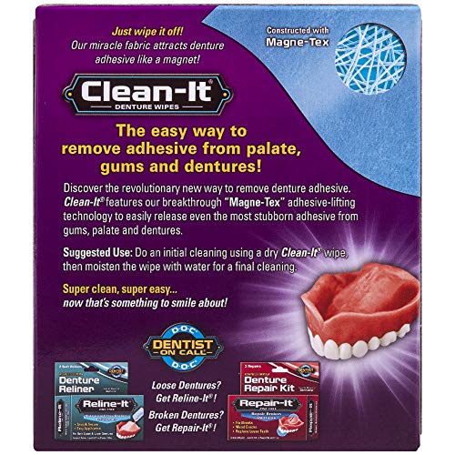 Dentemp Repairit Advanced Denture Repair Kit, Relineit Advanced