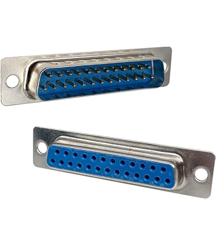 Amazon.com: Cable Leader DB25 to DB25 Null Modem Adapter (M/F