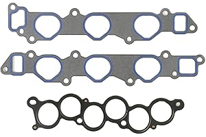 MPLUS OE SOLUTION AUTOPARTS Mplus MS92766 Intake Manifold Gasket Set Fits 1994-2006 for Toyota Camry Avalon Highlander Sienna Solara/for Lexus RX300 3.0L V6 DOHC