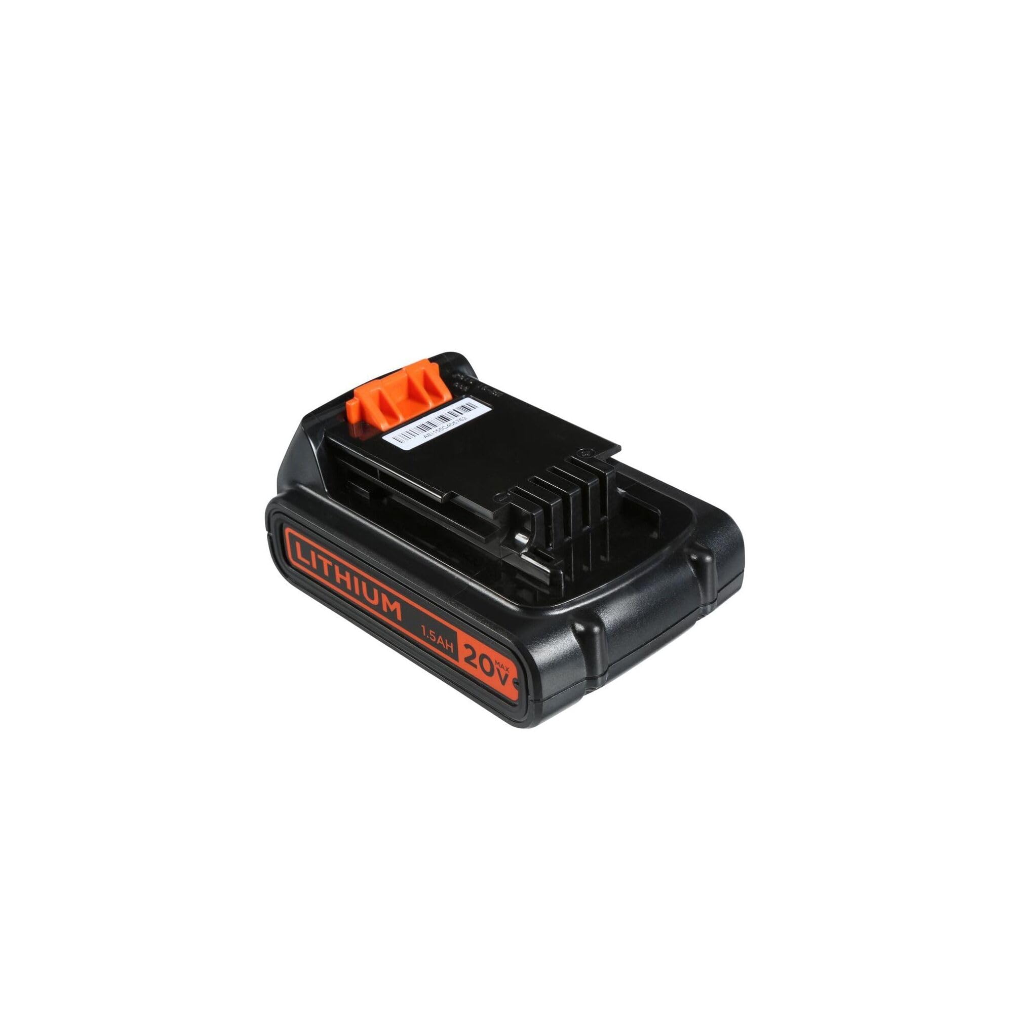 BLACK+DECKER 20V MAX Cordless Drill and Driver, 3/8 Inch, With LED Work Light, Battery and Charger Included (LDX120C)