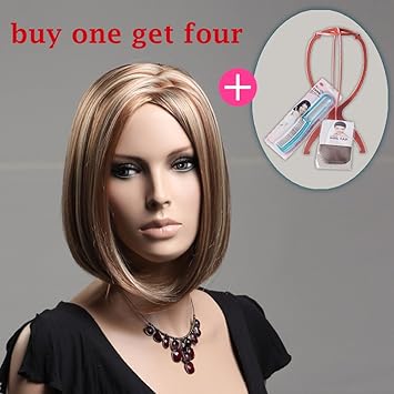 Amazon Com Hot Bob Wigs Synthetic Women Hair Wigs Makers Natural