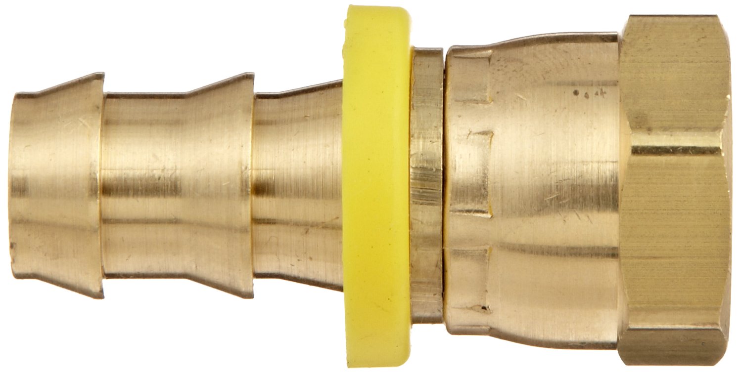 Galleon Dixon 2870812 Brass 45 Degree SAE/37 Degree JIC Swivel Push