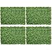 DearHouse 4Pack Artificial Boxwood Panels Topiary Hedge Plants Artificial Greenery Fence Panels for Greenery Walls,Garden,Privacy Screen,Backyard and Home Decor