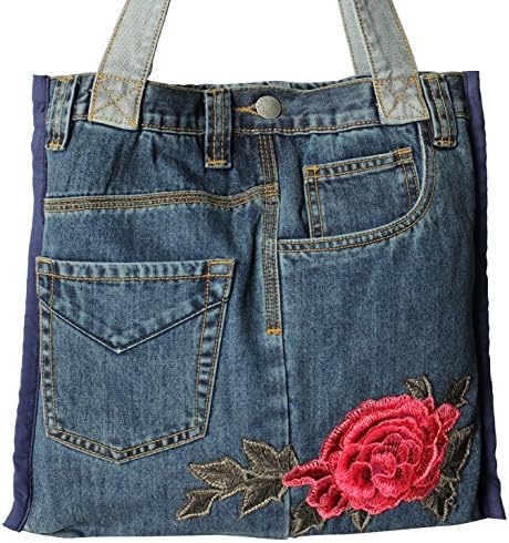 ASK 4 JEANS DENIM PANTS LOOK HAND CARRY BAG ACCESSORIES (Vintage-1)