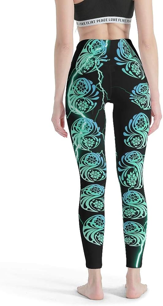 lotus flower yoga pants