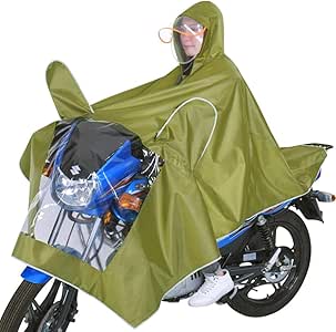 KTTR Poncho de Motocicleta a Prueba de Agua, Cubierta de Scooter de