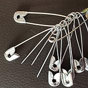 Amazon.com: Set of 100 Extra-Large 1-3/4" Safety Pins