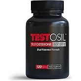 Leading Edge Health Testosil - Testosterone Supplement for Men – 120 Testosterone Booster Capsules with Ashwagandha (KSM 66), & Fenugreek – for Energy, Muscle Health & Vitality Support