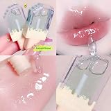 Pakivs 3Pcs Clear Hydrating Plumping Lip Gloss Oil Lacquer Long Lasting Women view 3