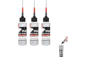 Generic 3pcs Hair Clipper Oil, 60ml, Rust-Proof & Odorless, Reduces Friction, Noise & Corrosion, Ideal for Personal Grooming 