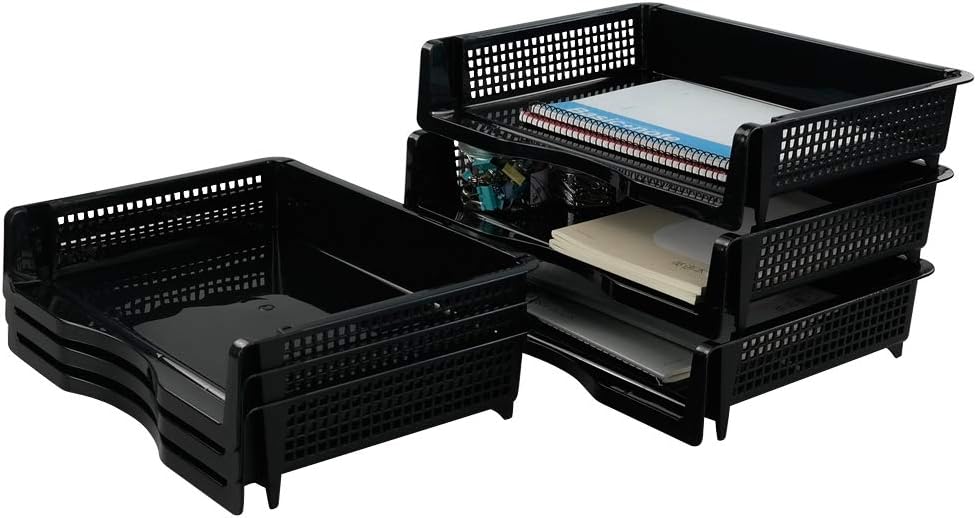 Tstorage Plastic A4 File Letter Filing Document Tray