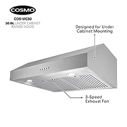 COSMO UC30 30 in. Ducted Under Cabinet Range