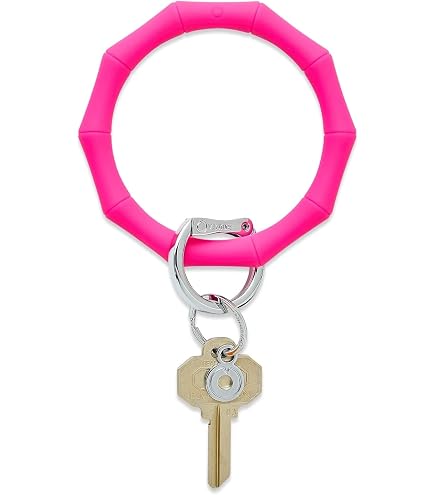 Oventure 24K Resin Big O® Key Ring – Gold Glitter Bracelet