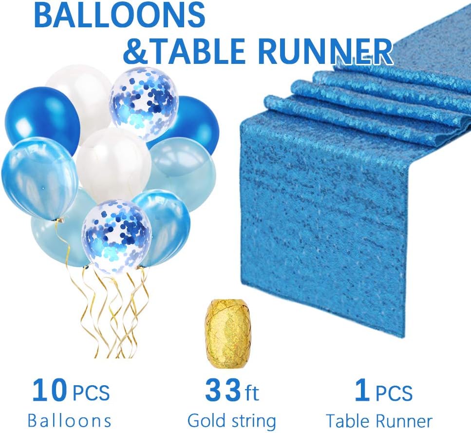 Best baby blue table runner