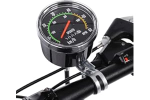 EBTOOLS Bike Speedometer, Bicycle Tricycle Mechanical Odometer Speedometer, Mechanical Bike Computer for 26, 27.5, 28, 29 Inch Bikes