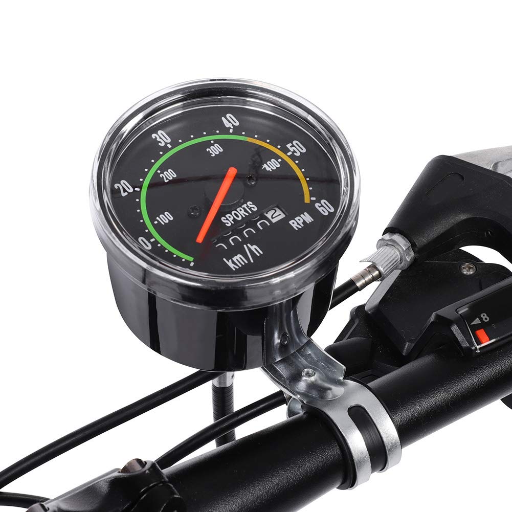 VOBOR Cycling Cyclocomputer - Aluminum Alloy Mechanical Bicycle Computer Bike Speedometer for 26 27.5 28 29 inch Bikes