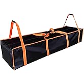 Large Tent Storage Bag 63X17.5X11.5in with Handles - 10*20ft , 20*30ft Pop Up Canopy Frame Replacement Parts,Workable for Party Tent Bag , Heavy-Duty Water Resistant Oxford Fabric (orange, 63 inch)