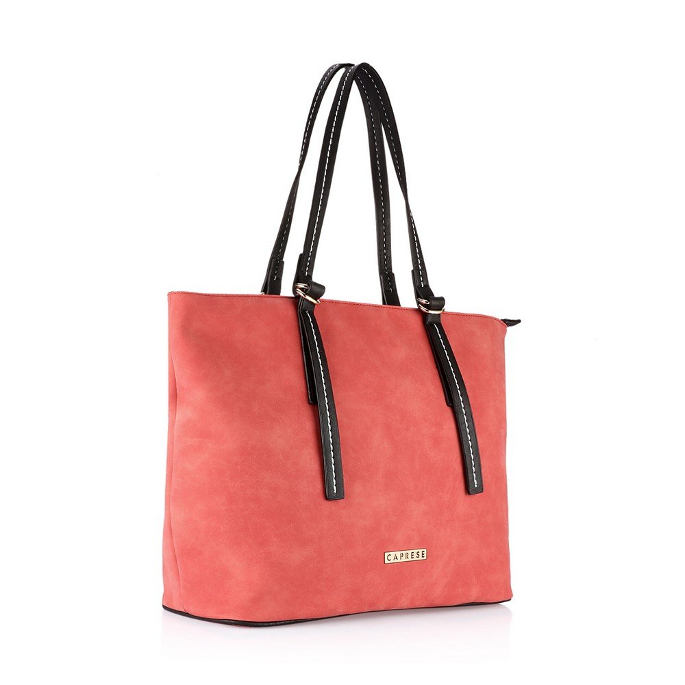 caprese delphy women's tote bag (red)
