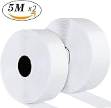 Blooven Hook and Loop Tape 5 m x 50 mm Self Adhesive White view 2