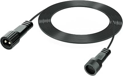 Gcstnn Extension Cable 10M Waterproof 2 Pin for G40 Icicle Festoon Lights IP65