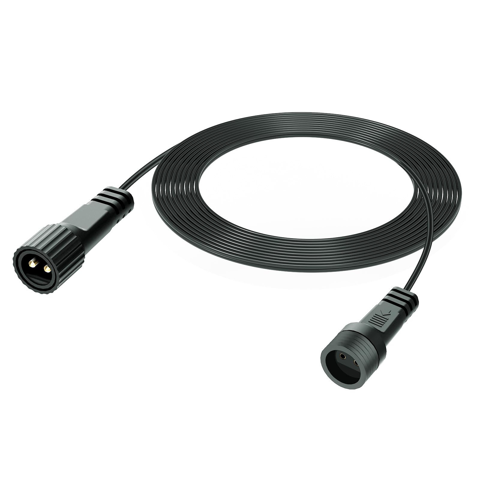 Extension Cable for Outdoor Lights, Gcstnn 10M/33Ft 2 Pin LED Connector IP65 Waterproof Extension Lead Cord for G40 Globe Outdoor Festoon/Icicle/Christmas String Lights
