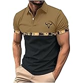 Men's Linen Short Sleeve Tees, Summer Cool Breathable Button Down Shirts Loose Casual Hawaiian Beach Vacation Clothes