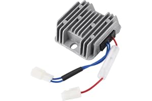 FAFEICY Voltage Regulator, AVR Engine Voltage Regulator 178F/186F 12V DC Voltage Regulator AVR for KDE3500 5000 6500 6700 Generator Engine Accessories Used to the Battery