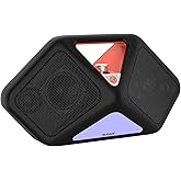 BUGANI Bluetooth Speaker 120W Peak Power, Waterproof Party Speaker with Subwoofer, 12H Wireless Playtime, Portable Outdoor Speaker for Camping & Beach, IPX5 Water-Resistant
