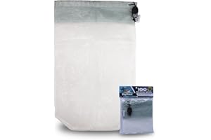 Endless Patio Pool Debris Leaf Cleaning Vacuum Replacement Mesh Nylon Bag 15" X 24.5" 100 Micron