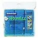 WypAll 83620 Cloths with Microban Microfiber, 15 3/4 x 15 3/4, Blue (Pack of 6)