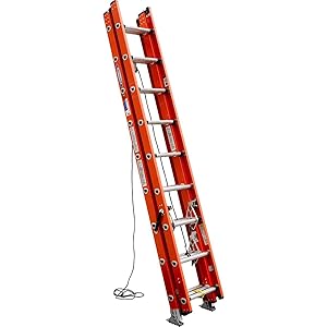 Werner, D6224-3, Extension Ladder, Fiberglass, 24 Ft, Ia