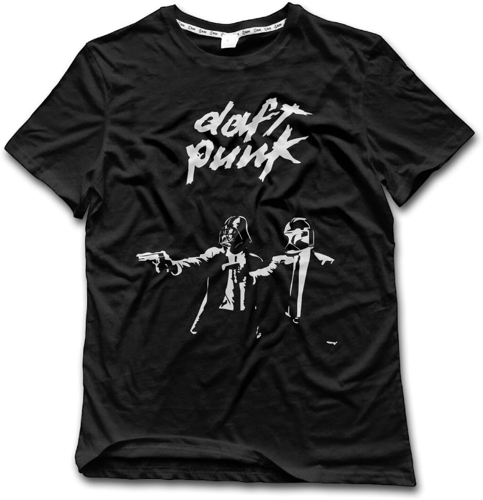 Just Tinge Men's Daft Punk Get Funky Crew Neck T Shirt
