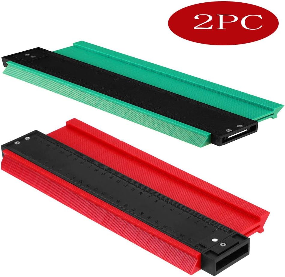 2019 Upgraded,EZGAUGE : Master Outline Gauge ((10 InchRed and green))