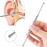 CCLKHY Ear Wax Removal Kit 6 Pcs Stainless Steel Ear Curettes with Storage Box view 4