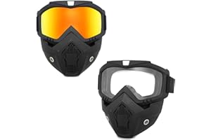 PPGAREGO Paintball Mask Anti Fog | Airsoft Helmet and Mask Full Face | Tactical Mask for Men | Airsoft Goggles Ballistic Goggles Tactical Goggles | for Skiing Paintball Shooting Cycling Fishing