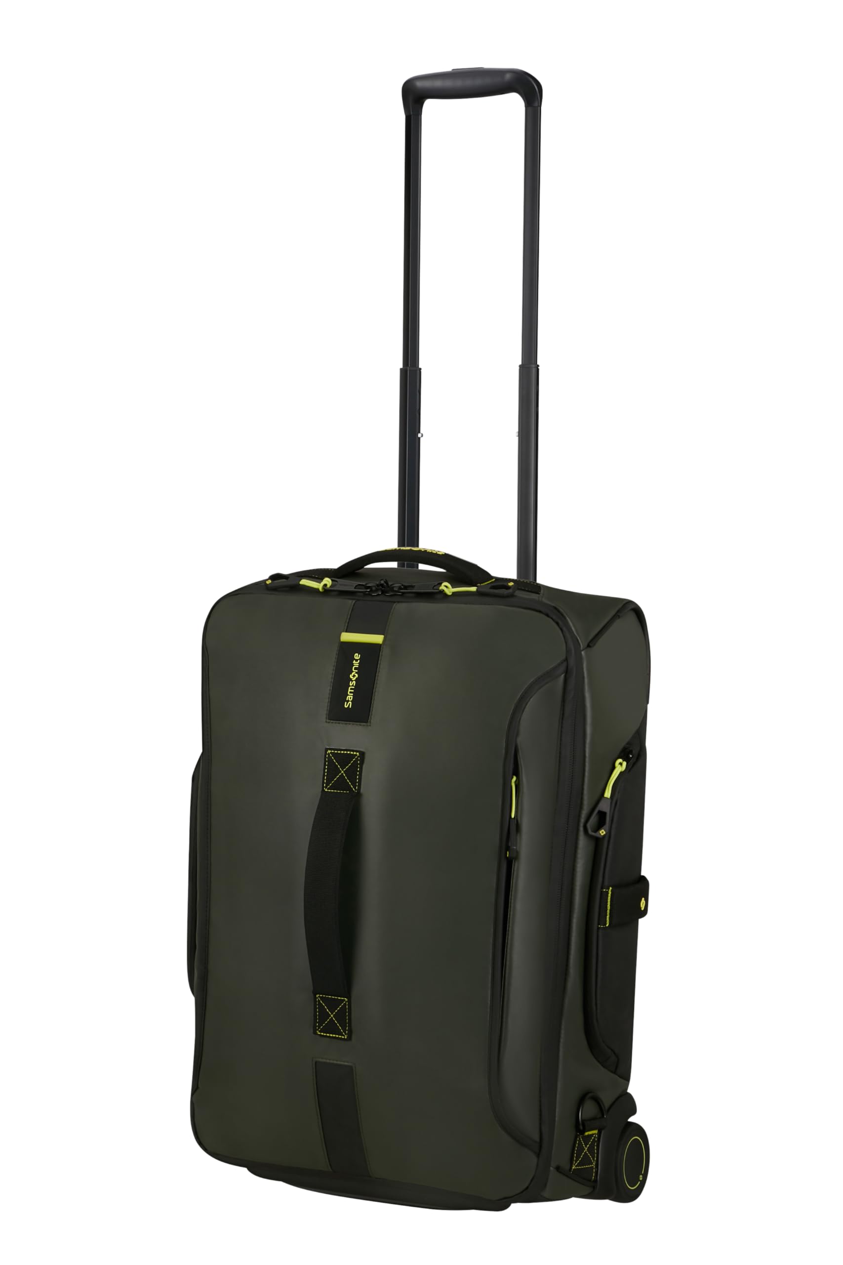 Samsonite Paradiver Light - Reisetasche mit Rollen & Rucksackfunktion (55 cm), Small, Handgepäck, Wasserabweisend, Leicht, 51L, Grün (Jungle Green) 10