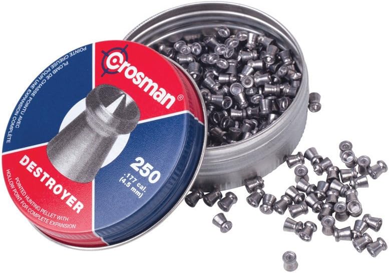 Crosman DS177 .177-Caliber Destroyer Pellets (250-Count) : Pellet Gun : Sports & Outdoors
