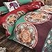Vaulia Soft Microfiber Duvet Cover Set, Boho Exotic Pattern, Reversible Color Design - Queen Size 3-Piece Set (1 Duvet Cover 2 Pillow Shams)