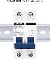 DIHOOL Miniature Circuit Breaker MCB 2 Pole 32A 230V Type C DZ47-63 view 8