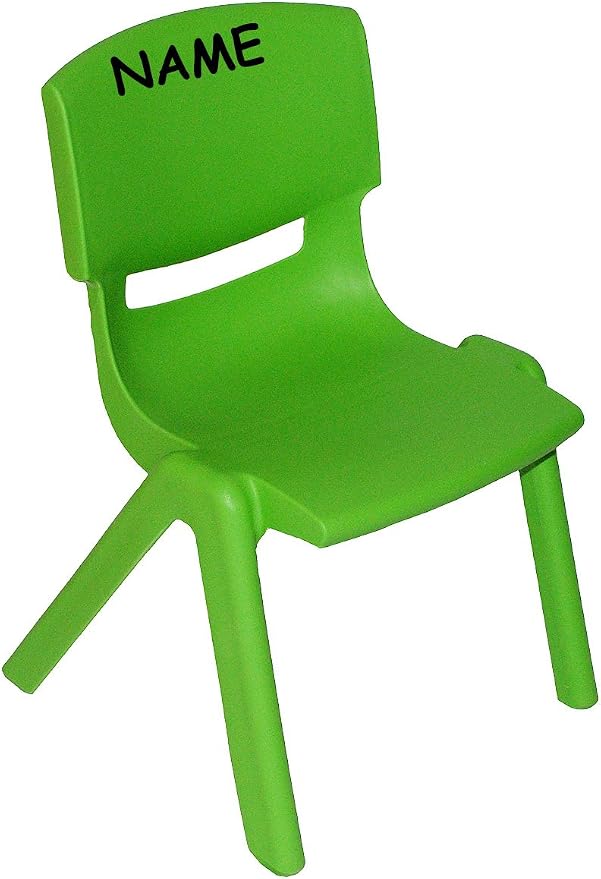 4 Stück Kinderstühle Aus Kunststoff - Kippsicher, Stapelbar & Bis 100 Kg Belastbar