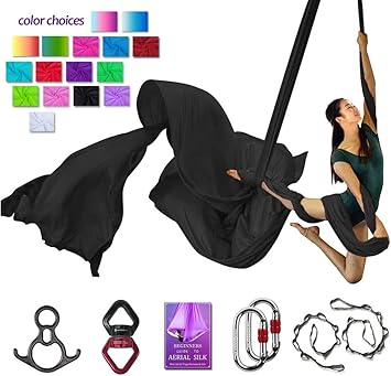 Amazon.com: Aerial Silks Deluxe - Juego de accesorios para ...