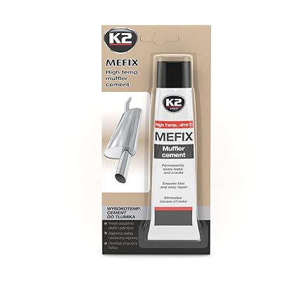 K2 Mefix Auspuff Zement hochtemperatur, Auspuff Reparatur, Auspuff Dichtmasse, Auspuffanlage, Reparatur Zement, Dichtstoff 14