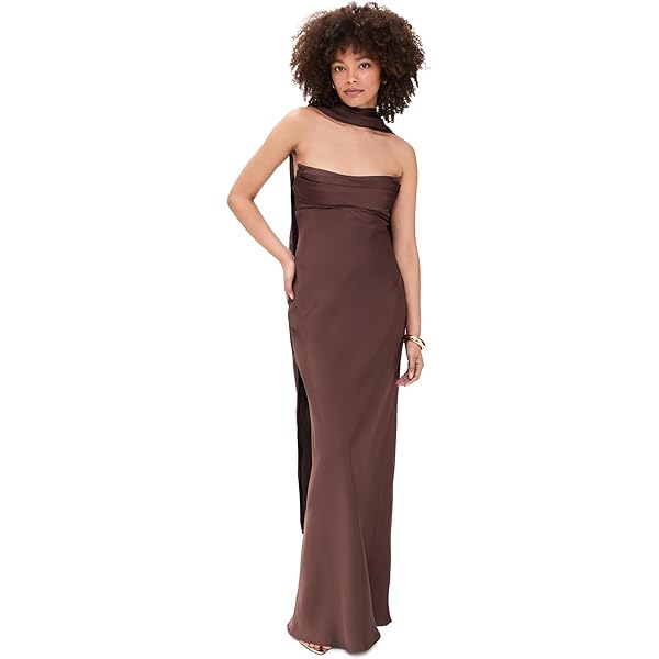 chinese dress ladies Amazon.com: Runaway the Label Women's Kadie Maxi Dress, Black, M :  Clothing, Shoes & Jewelry
