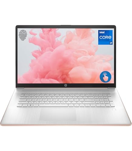 Core i7✨SSD500GB✨32GB✨カメラ✨ホワイト✨ノートパソコン Amazon.com: HP 17t Laptop, 17.3'' HD+ Touchscreen, Intel