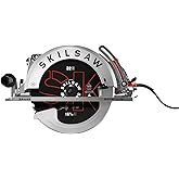SKIL 16-5/16 In. Magnesium Worm Drive Skilsaw Circular Saw - SPT70V-11 | Cuts thick stock in one pass, square-cut footplate, brass gearing, Dual-Field motor, included blade