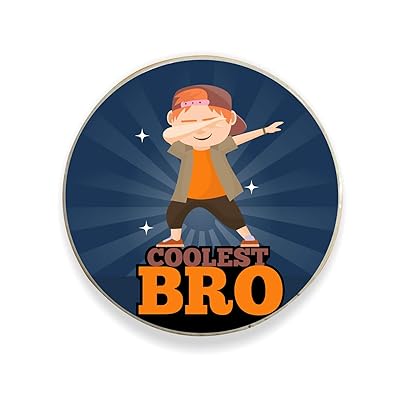 Yaya Cafe Bhaidooj Birthday Gifts for Brother Coolest Bro Fridge Magnet